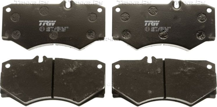 Тормозные колодки TRW COTEC передние для PUCH G-modell W463 1989-1999. Артикул GDB317