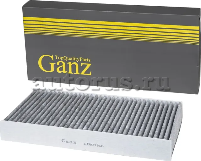 Фильтр салонный (угольный) PEUGEOT 407 GANZ GIR03366 Ganz. Артикул GIR03366