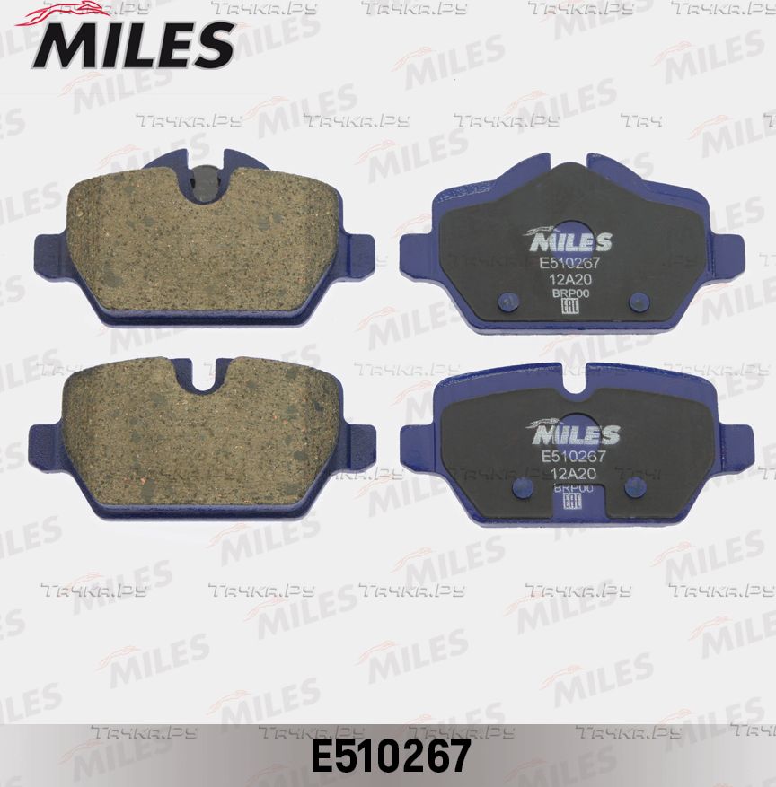Тормозные колодки Miles (Керамика) задние для MINI Countryman I (R60) 2010-2016. Артикул E510267