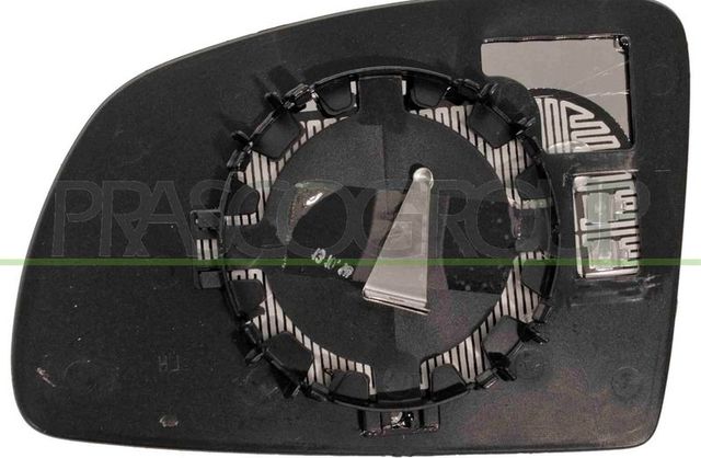 Зеркальное стекло бокового зеркала Prasco правое для Opel Meriva A 2003-2010. Артикул OP3507513