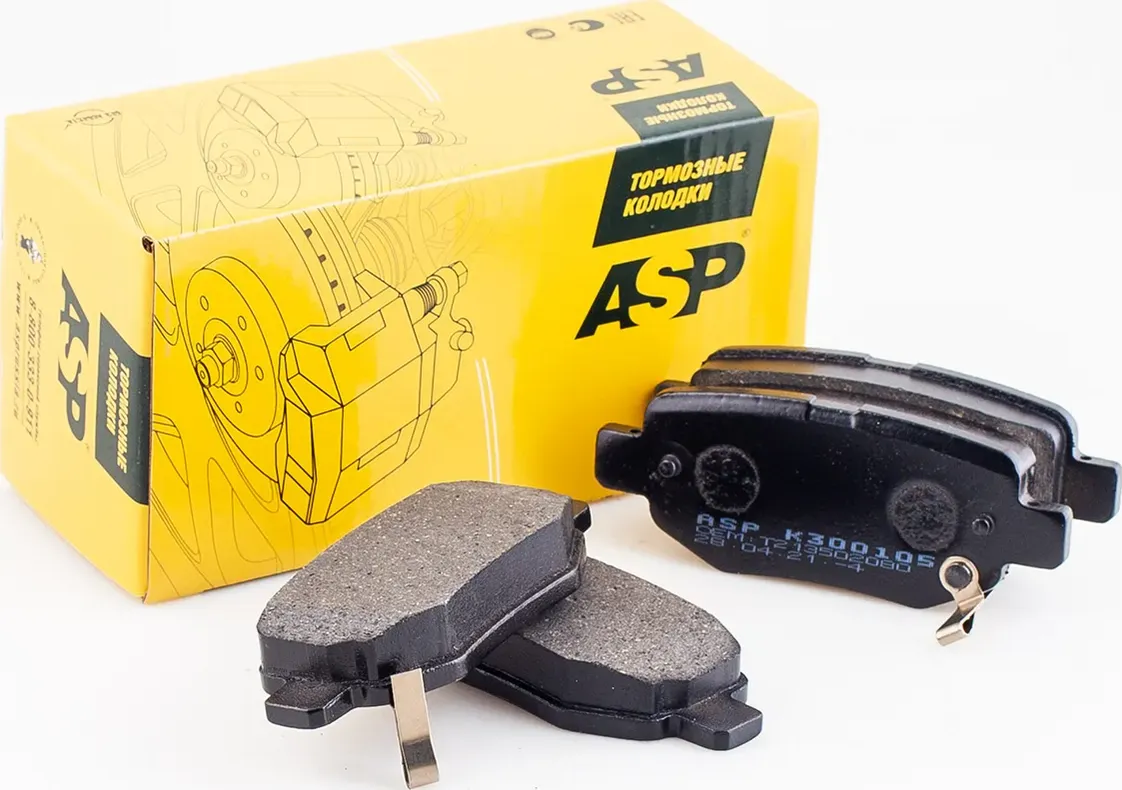 Колодки тормозные | зад | (ASP) ASP. Артикул K300105