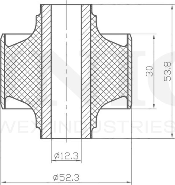 Сайлентблок рычага подвески (Unio). Артикул RMP-20155