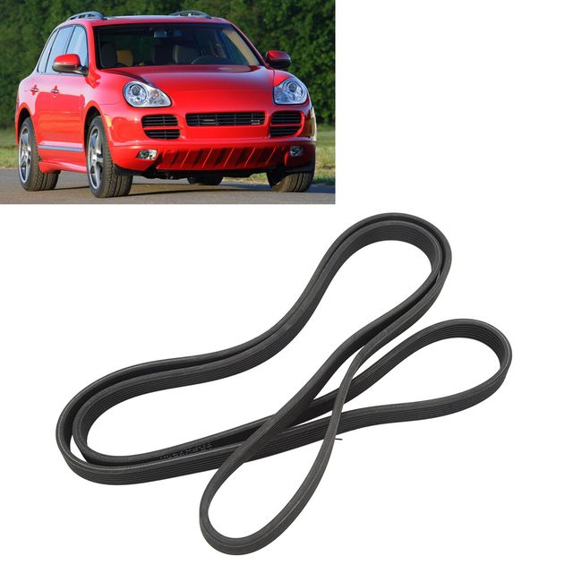 Приводной ремень поликлиновой BGA для Porsche Cayenne I (955) 2002-2007. Артикул 7DPK2950