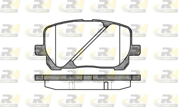 Тормозные колодки RoadHouse. Артикул 2954.00
