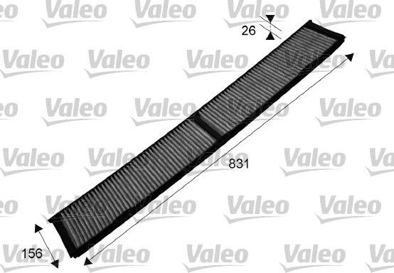 Салонный фильтр Valeo Protect для BMW 1 I (E81/E82/E87/E88) 2004-2011. Артикул 715503