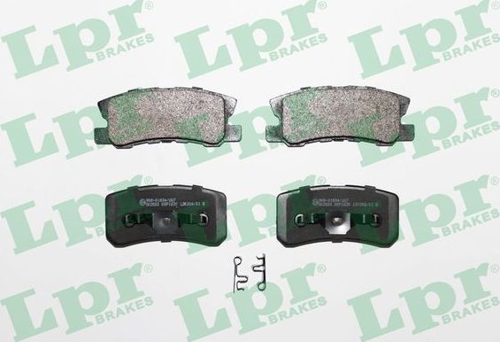 Тормозные колодки LPR. Артикул 05P1639