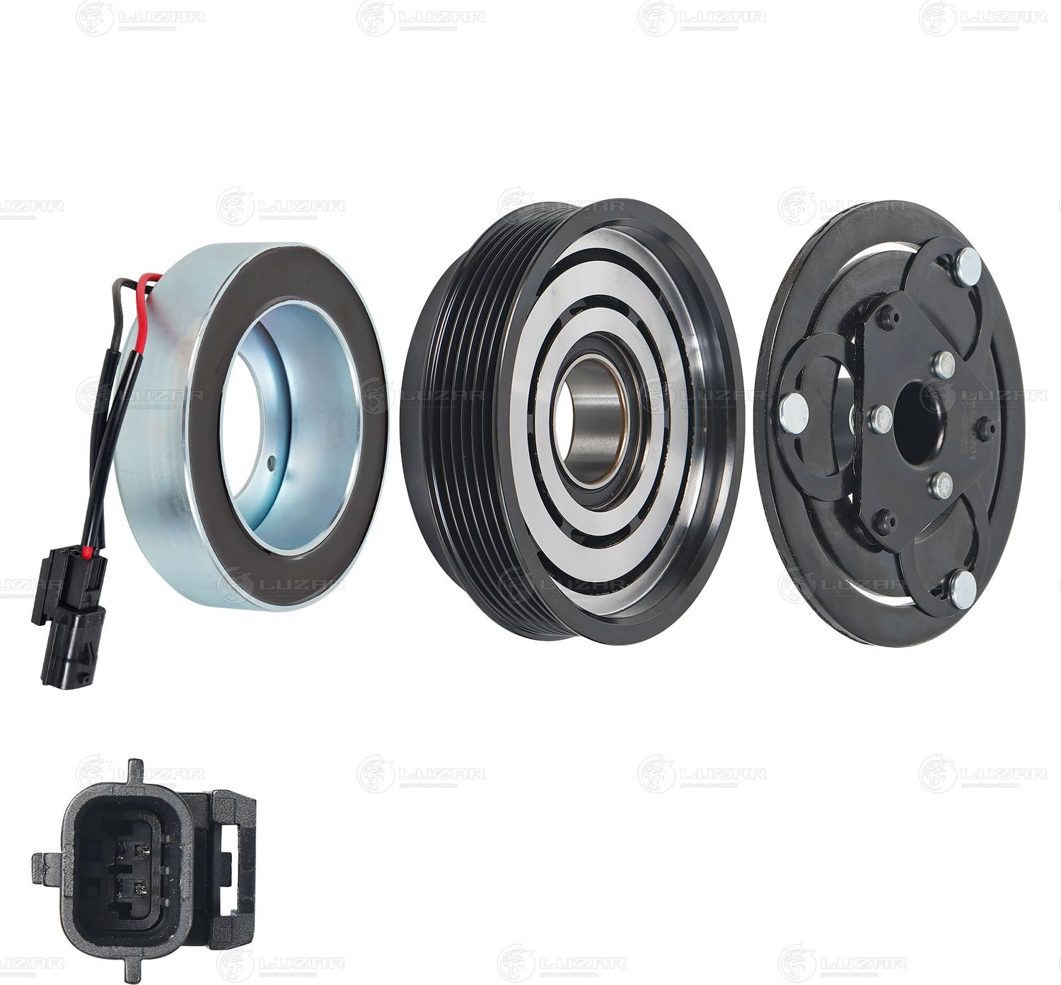 Муфта компрессора кондиционера Luzar. Артикул LMAC 0901