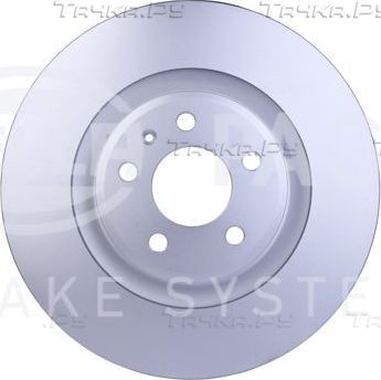 Тормозной диск Hella PRO передний для Audi S5 I (8T) 2007-2011. Артикул 8DD 355 113-951