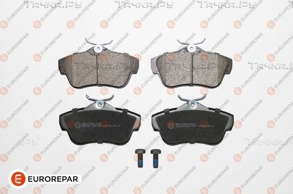 Тормозные колодки Eurorepar. Артикул 1617280980