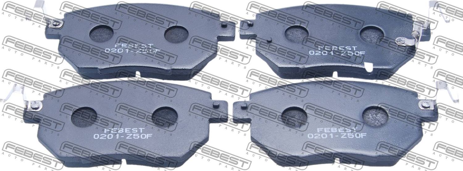 Тормозные колодки Febest. Артикул 0201-Z50F