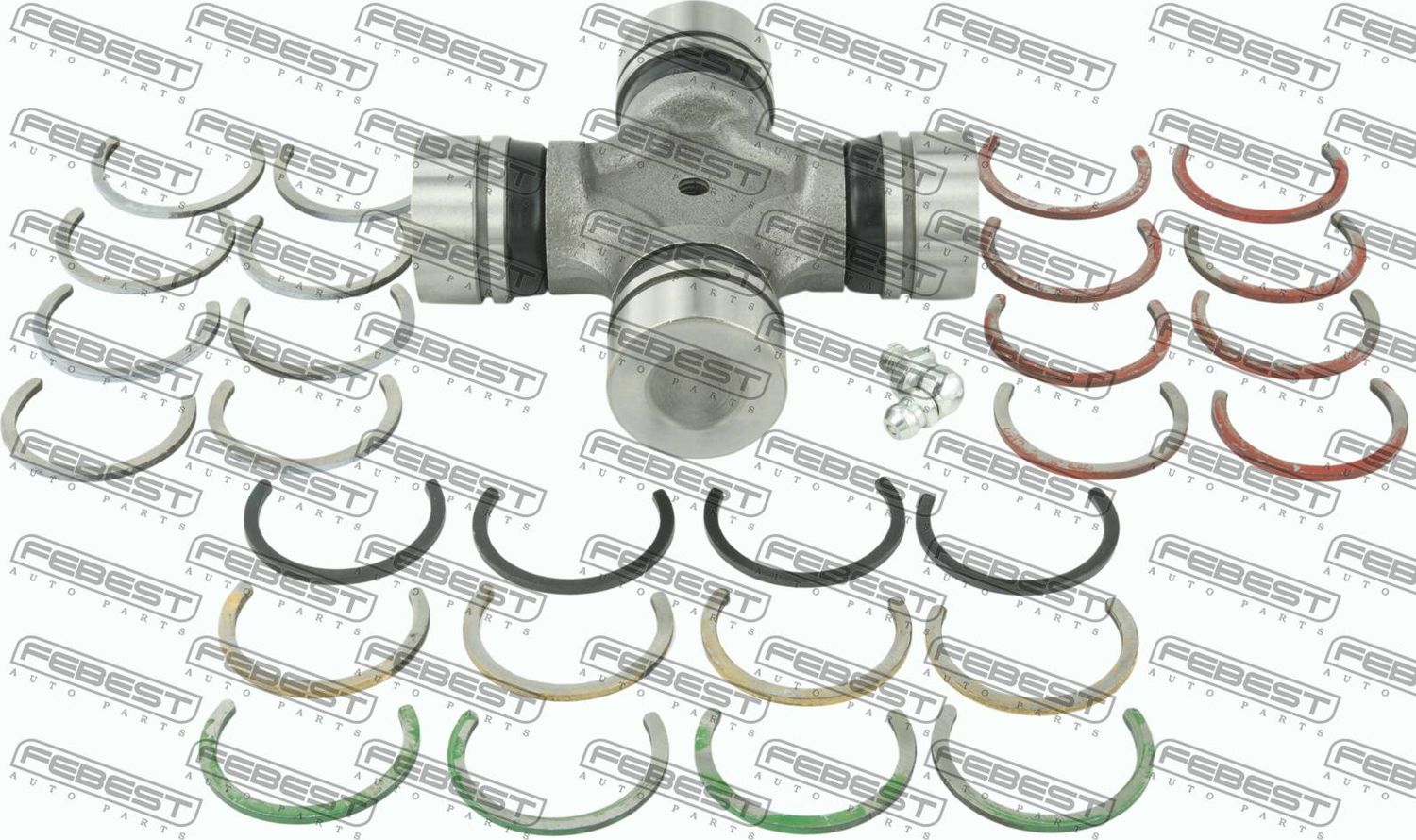 Крестовина карданного вала Febest. Артикул ASN-R51MF