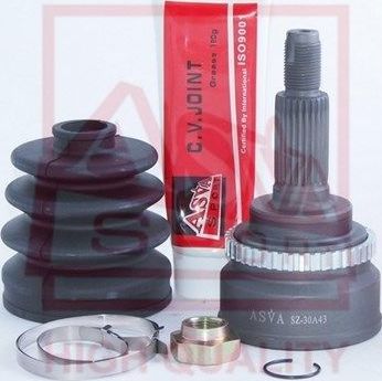 Шрус наружный (граната) Asva передний для Suzuki Swift III 2005-2011. Артикул SZ-30A43