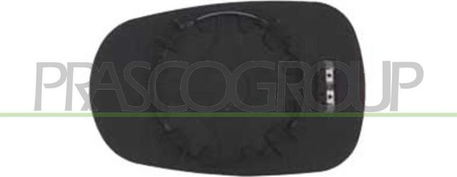 Зеркальное стекло бокового зеркала Prasco левое для Renault Modus I 2004-2012. Артикул RN3227514