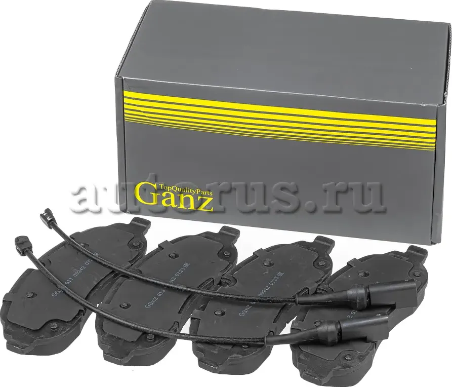 Колодки торм.пер. (Ganz). Артикул GIJ09242