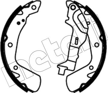 Тормозные колодки Metelli. Артикул 53-0741