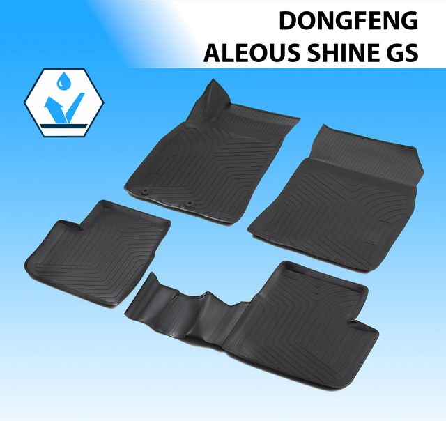Коврики Rival для салона DongFeng Aeolus Shine GS 2024-2026. Артикул 19304001