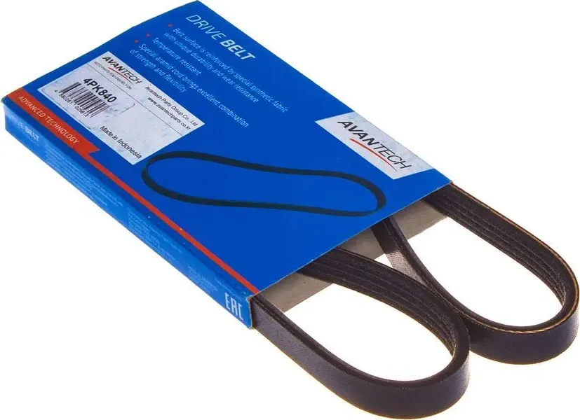 Ремень 4PK 840 88458-87101-000 Avantech - ручейковый Avantech. Артикул 4PK840