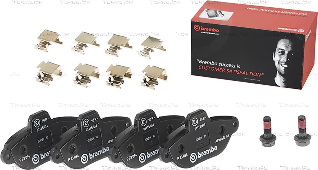 Тормозные колодки Brembo PRIME LINE передние для Zastava 10 2005-2008. Артикул P 23 096
