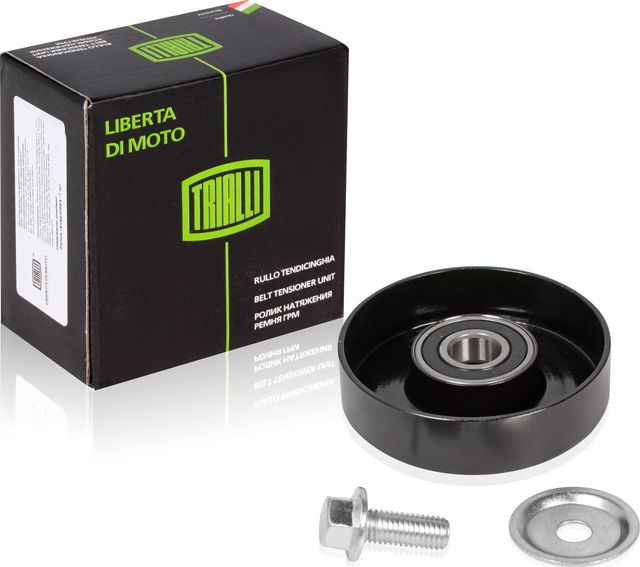 Направляющий (ведущий) ролик приводного поликлинового ремня Trialli. Артикул CM 2402