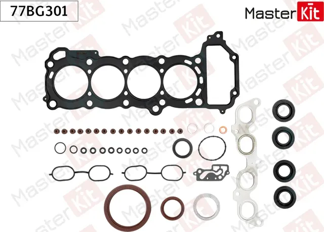 Комплект прокладок двигателя верх. SUZUKI VITARA/GRAND VITARA 2.0 96 (Master KIT). Артикул 77BG301