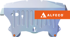 Защита алюминиевая Alfeco для радиатора BMW Х5 E70 2006-2013. Артикул ALF.34.10al