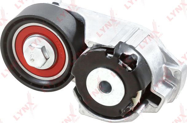 Натяжной ролик (натяжитель) приводного клинового зубчатого ремня LYNXauto. Артикул PT-3145