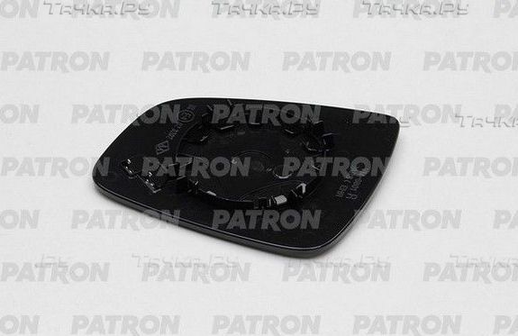 Зеркальное стекло бокового зеркала Patron правое для Renault Sandero II 2007-2026. Артикул PMG0803G04