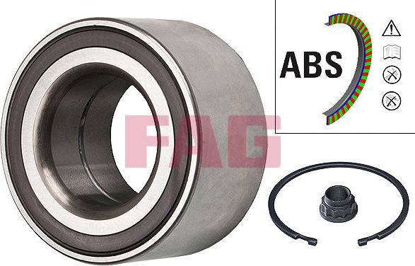 Ступичный подшипник (комплект) Fag. Артикул 713 6189 10
