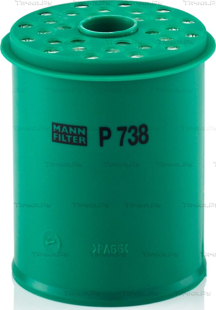 Топливный фильтр Mann-Filter для Citroen XM II 1996-2000. Артикул P 738 x