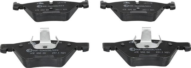 Тормозные колодки ATE Ceramic. Артикул 13.0470-7176.2