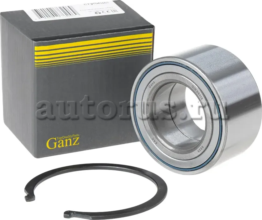 Подшипник ступицы передний (Ganz). Артикул GIK05118