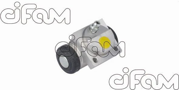 Тормозной цилиндр Cifam (алюминий) задний для Nissan Kubistar X76 2003-2026. Артикул 101-759