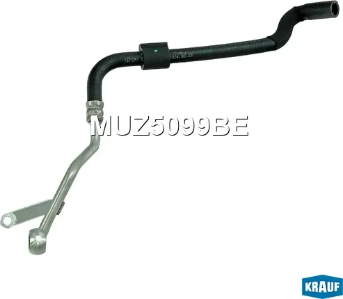 Маслопровод турбокомпрессора (Krauf). Артикул MUZ5099BE