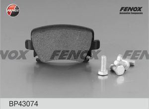 Тормозные колодки Fenox задние для Citroen C3 II 2009-2016. Артикул BP43074