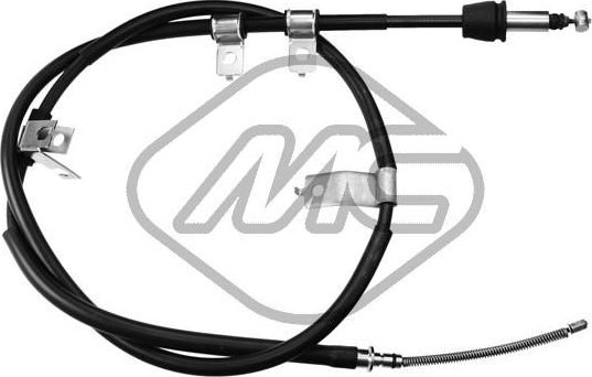 Трос ручника (тросик ручного тормоза) Metalcaucho. Артикул 82002