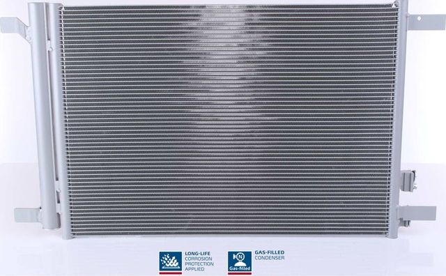 Радиатор кондиционера (конденсатор) Nissens (алюминий) для SEAT Arona I 2017-2026. Артикул 941067