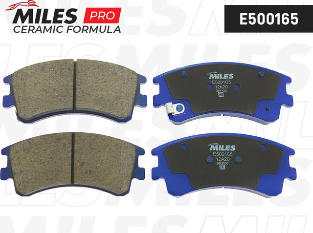 Тормозные колодки Miles (Керамика). Артикул E500165