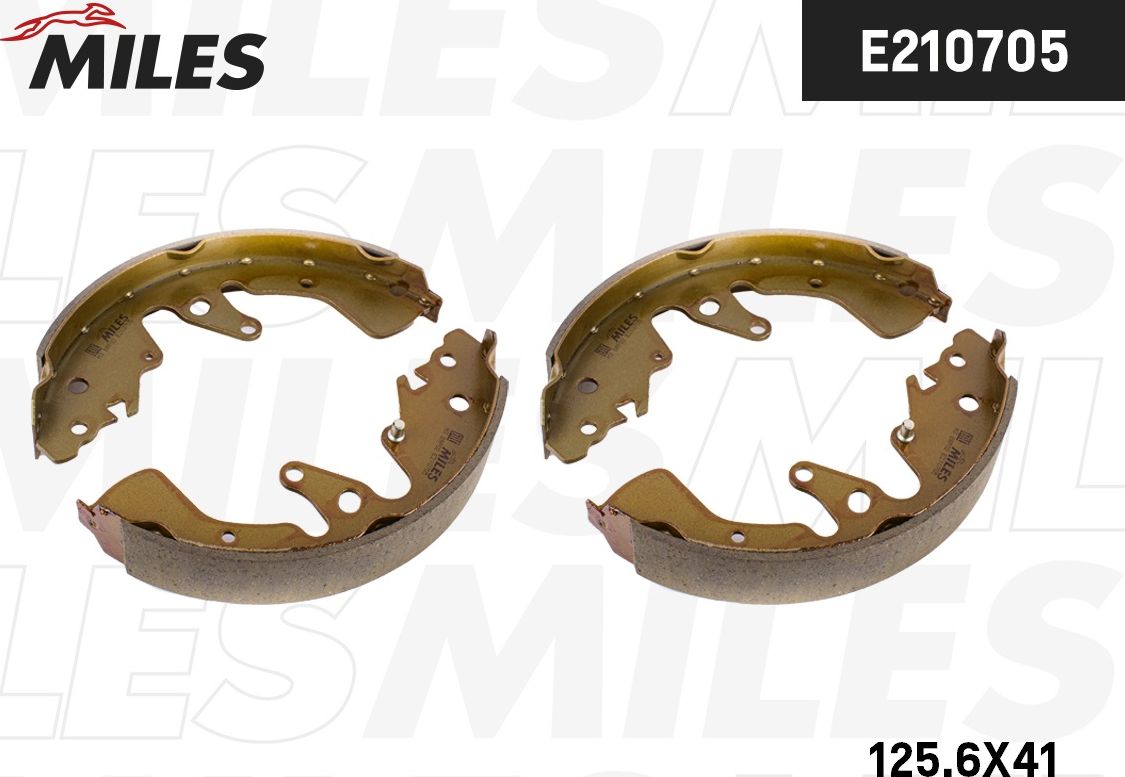 Тормозные колодки Miles. Артикул E210705