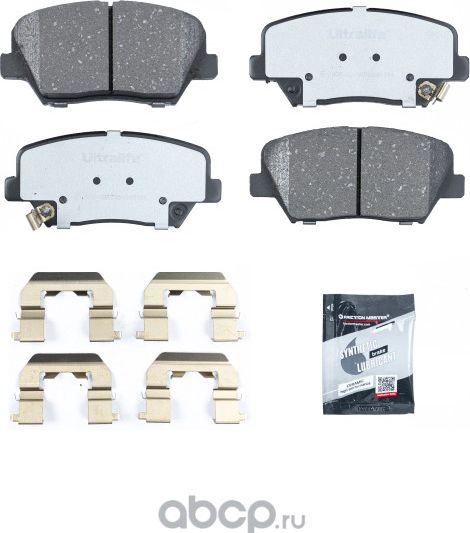 CMX1593 Керамические тормозные колодки передние (Frictionmaster). Артикул CMX1593