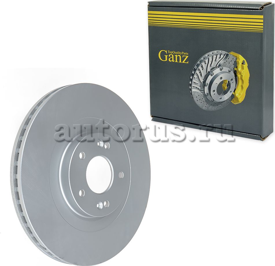 GIJ06267_Диск тормозной передний с покрытием HYUNDAI Santa Fe 18-> / KIA Sorento (Ganz). Артикул GIJ06267