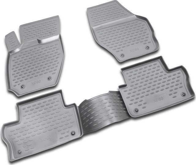 Коврики Element для салона Volvo XC60 I 2008-2017 СЕРЫЕ. Артикул NLC.50.09.211