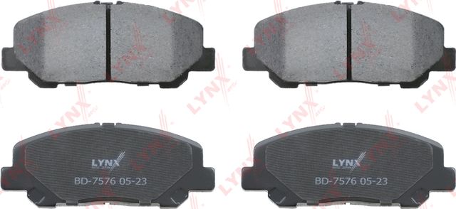 Тормозные колодки LYNXauto. Артикул BD-7576
