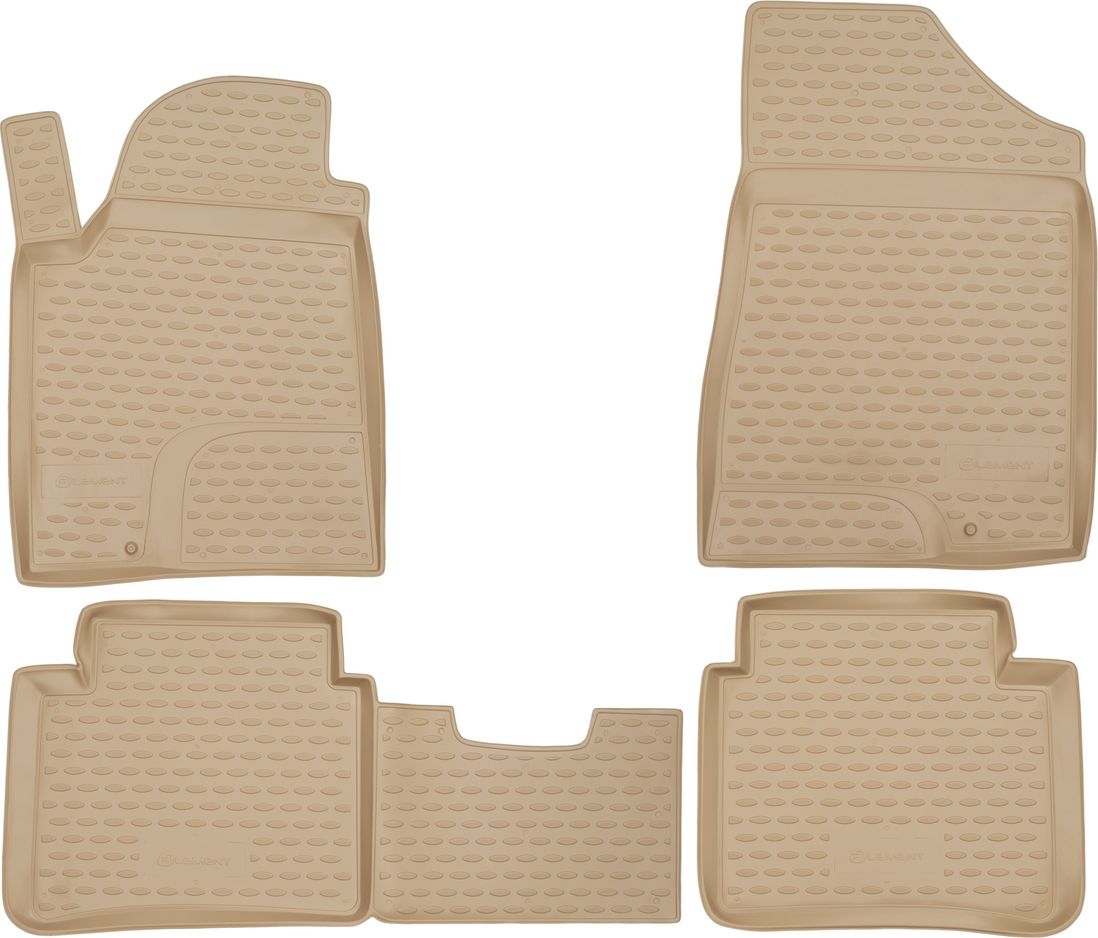 Коврики Element для салона Nissan Teana J32 2008-2014 БЕЖЕВЫЕ. Артикул NLC.36.23.212k