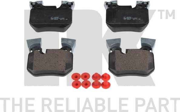 Тормозные колодки NK. Артикул 221562