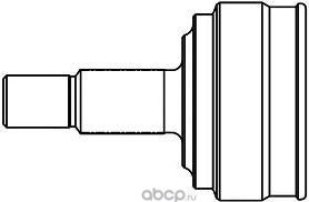 Шрус наружный (граната) GSP передний для Daewoo Tico 1995-2000. Артикул 812031