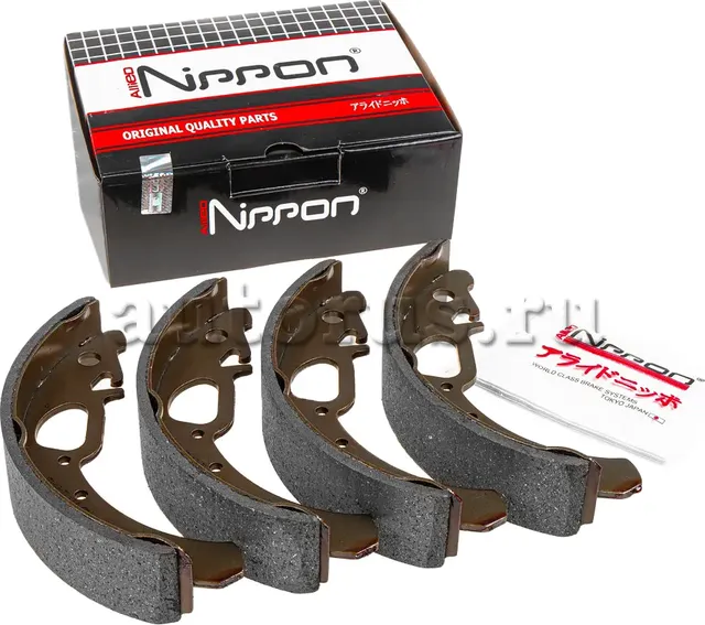 Колодки тормозные ВАЗ-1118,2170 задние (4шт.) (АБС) ALLIED NIPPON Allied Nippon. Артикул ABS1703