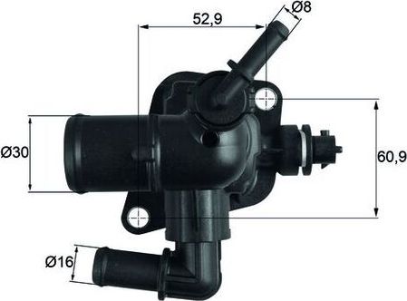 Термостат Mahle Behr. Артикул TI 251 88D