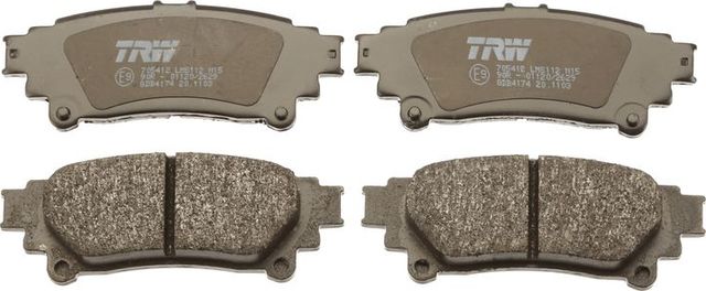 Тормозные колодки TRW COTEC. Артикул GDB4174