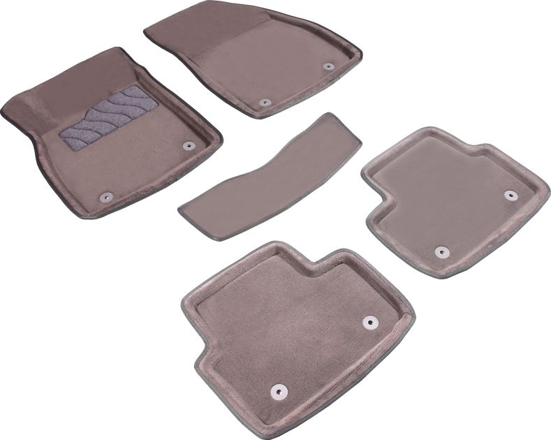 Коврики Seintex 3D ворсовые для салона Opel Insignia 2009-2026 СЕРЫЕ. Артикул 84746