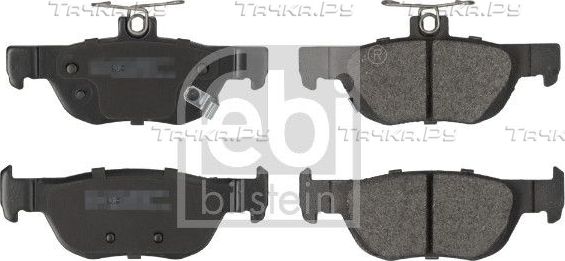 Тормозные колодки Febi Bilstein задние для Mazda CX-30 I 2019-2026. Артикул 179956